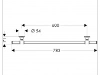 TOALLERO LAVABO 60cm MONTREUX AXOR